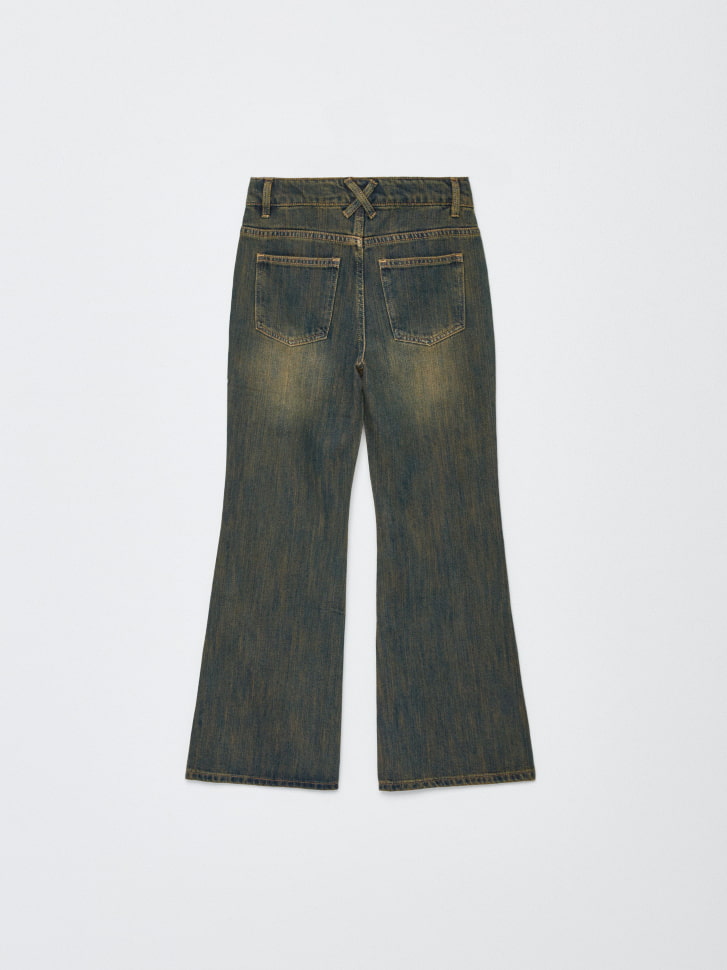 Расклешенные джинсы Bootcut для девочек. Фото №6