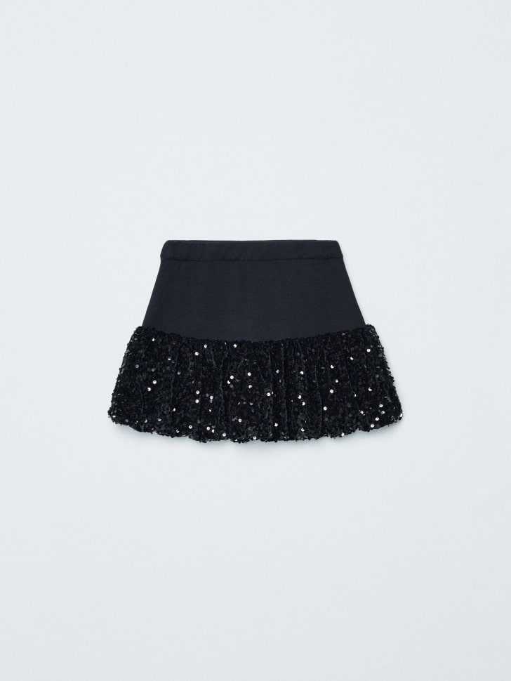 

Юбка-баллон с декором из пайеток для девочек, SL5811051903