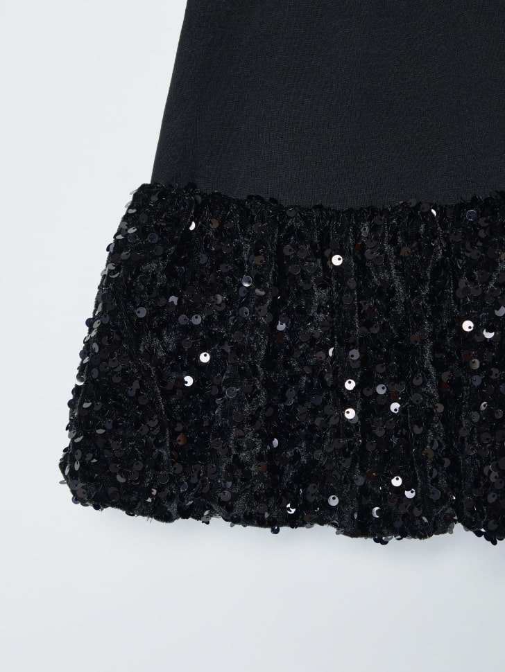 юбка-баллон с декором из пайеток для девочек 4610517186744 в интернет магазине