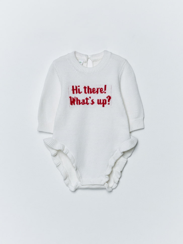 

Джемпер-боди с вышивкой для малышей, SL5811000205