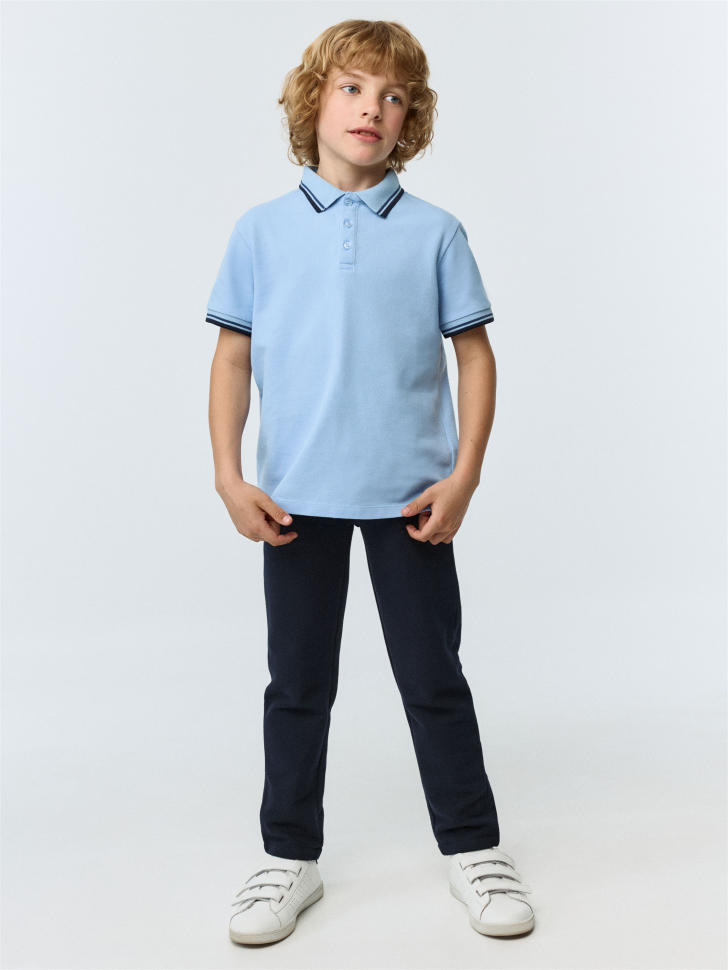 

Прямые брюки на резинке для мальчиков