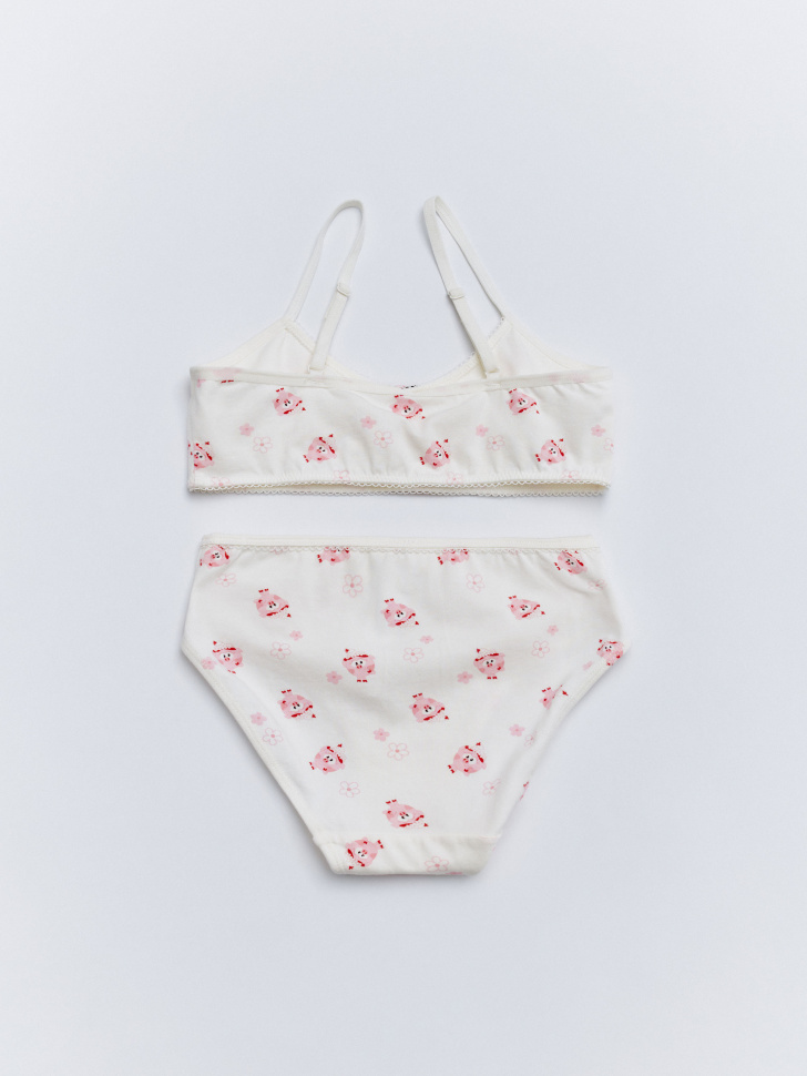 набор из топа и трусов-слипов для девочек  x смешарики 4610517119544 в интернет магазине