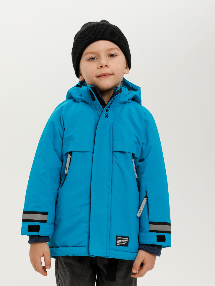куртка для мальчиков (бирюзовый, 98/ 3-4 YEARS)