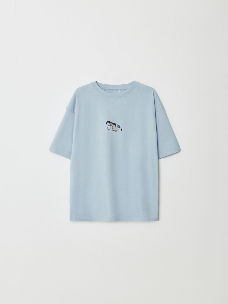 Футболка Sela с принтом Союзмультфильм, голубой, арт. 35397