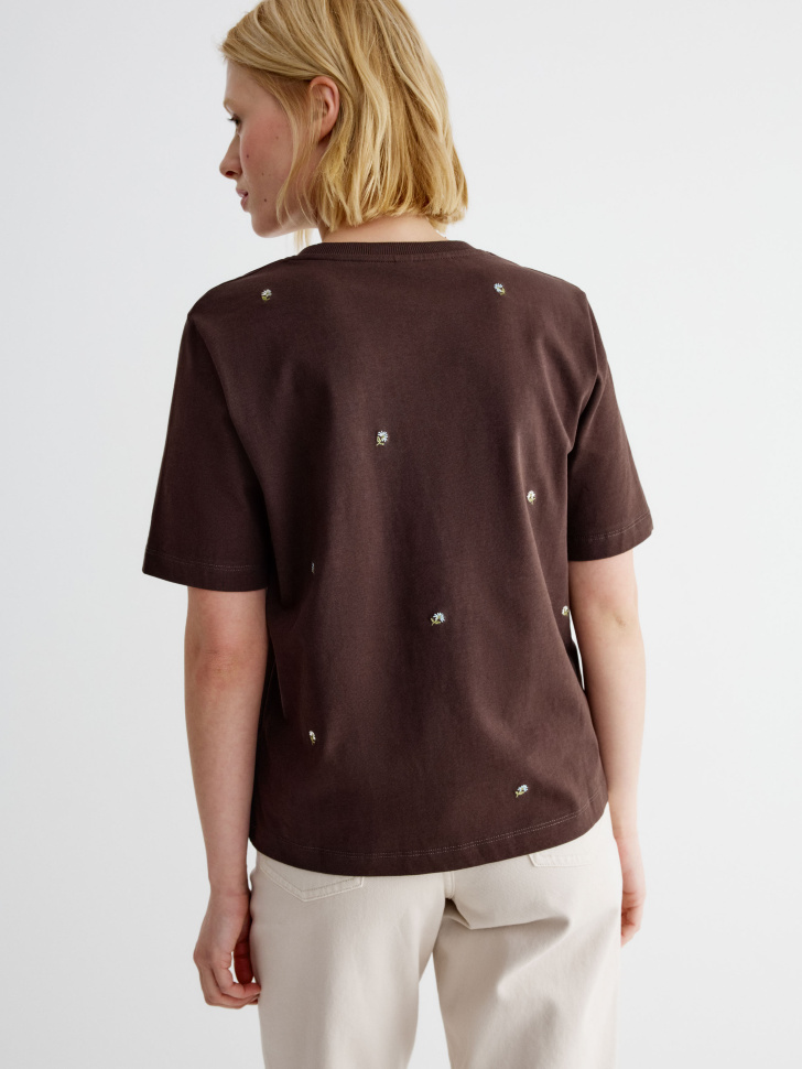 футболка с принтом по цене 1599 руб вид справа