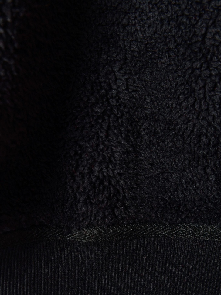 утепленная толстовка в клетку для мальчиков универсального стиля с лицевой стороны