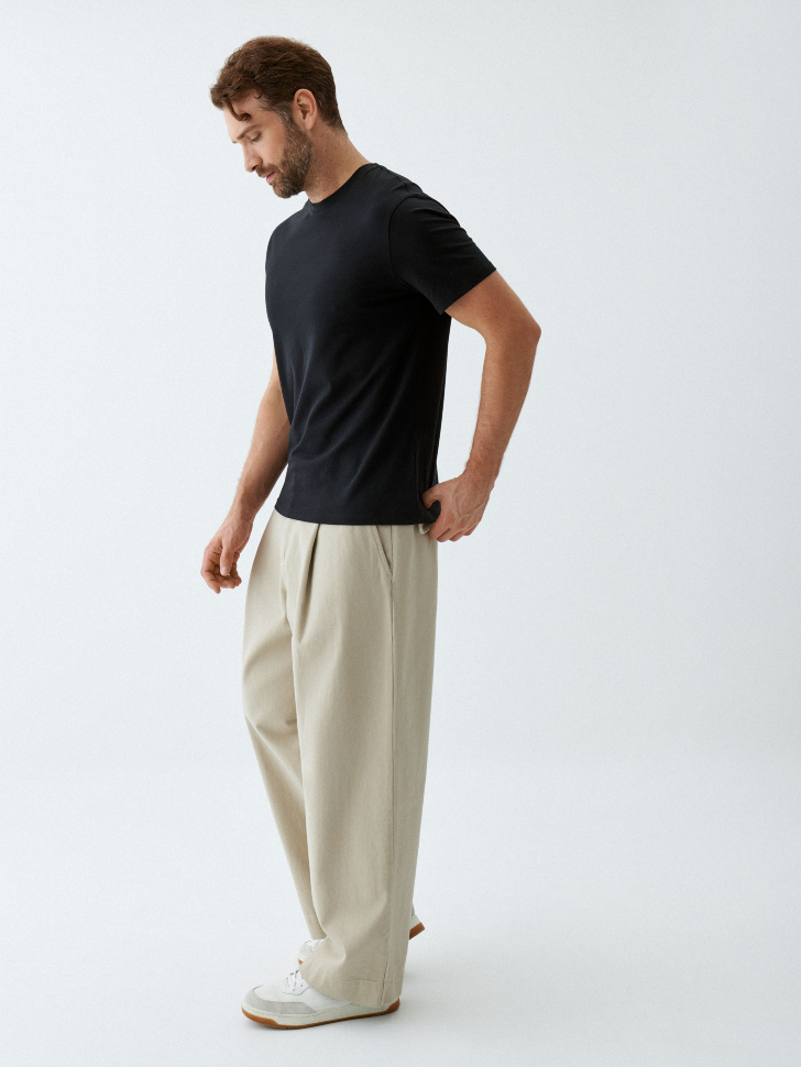 Футболка ADAM SLIM FIT базовая. Фото №3
