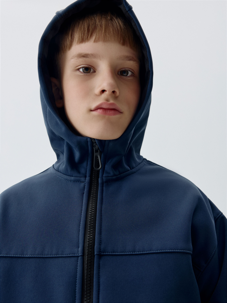 

Ветровка из Softshell на флисе для мальчиков