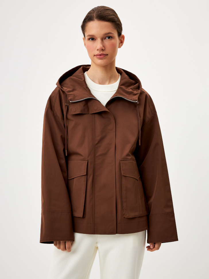 

Легкая парка оверсайз