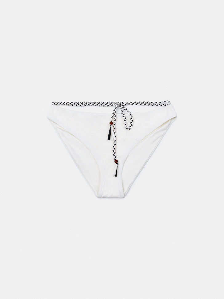 Плавки-слипы Sela с принтом, белый, арт. 52482