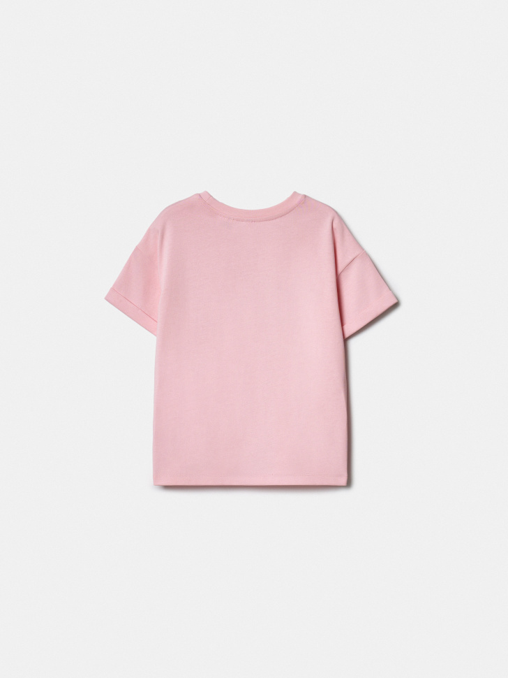 футболка с принтом hello kitty для девочек из россии вид сбоку