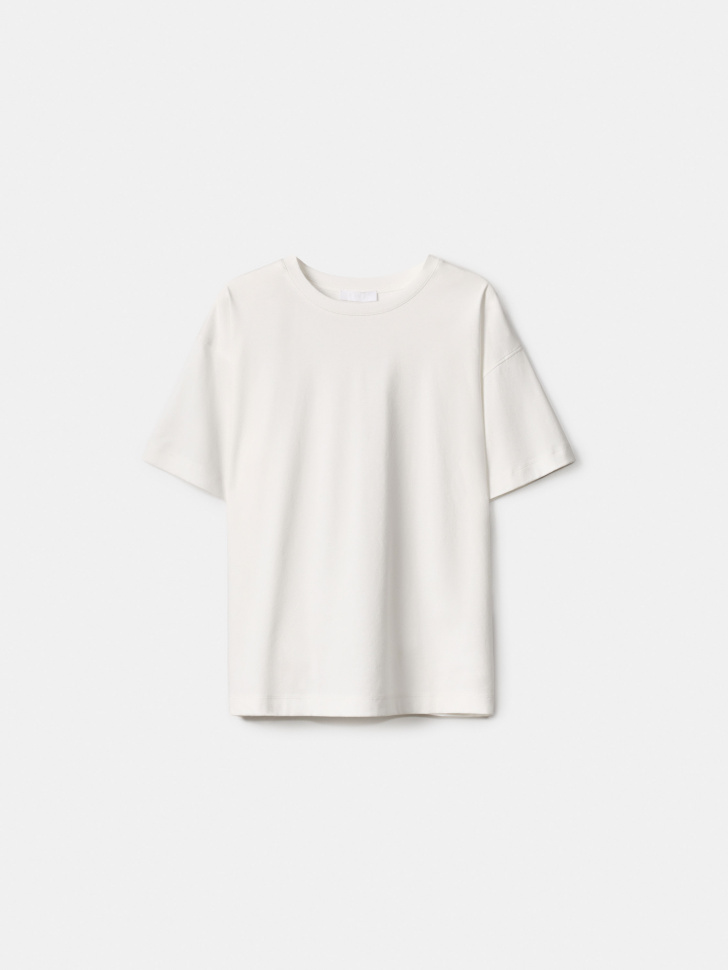Футболка Sela из интерлока, белый, арт. 54938