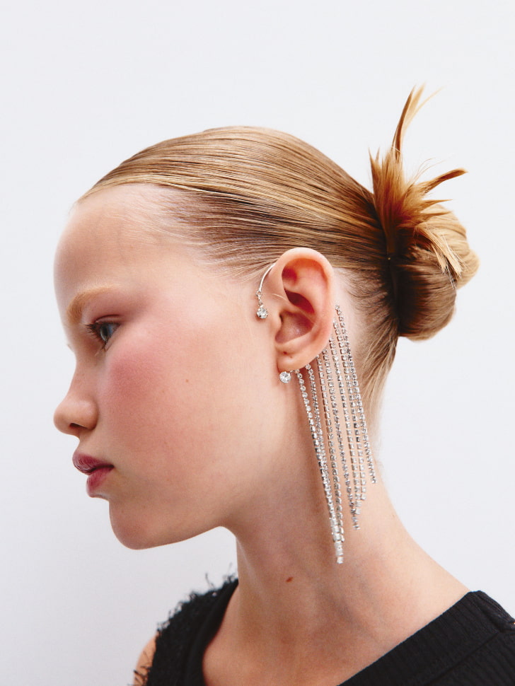 

Кафф со стразами для девочек, SL5811172806