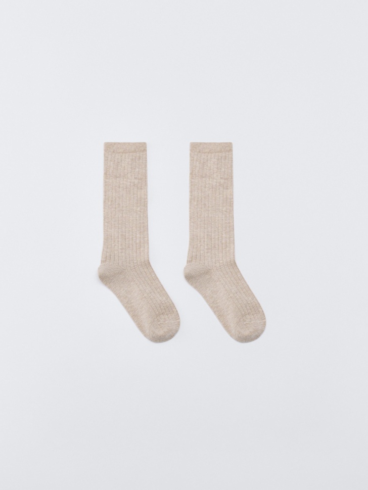 меланжевые длинные носки 4610517416773 фотография