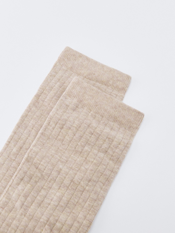 меланжевые длинные носки 4610517416773 по акции