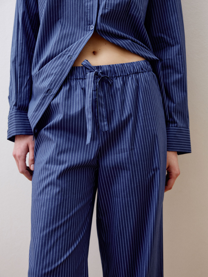 домашние брюки в полоску 4680798351421 в интернет магазине