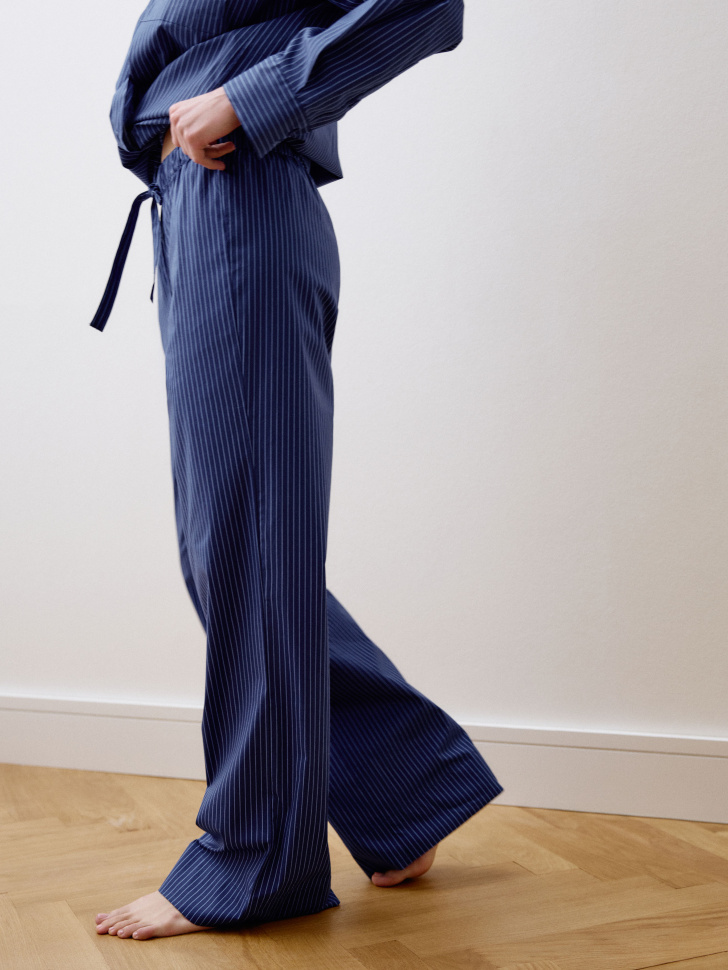 домашние брюки в полоску 4680798351421 купить с доставкой