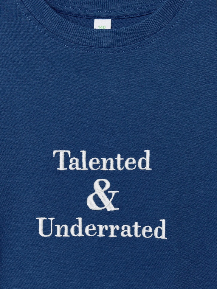 футболка оверсайз с принтом для девочек 4680798485591 в интернет магазине