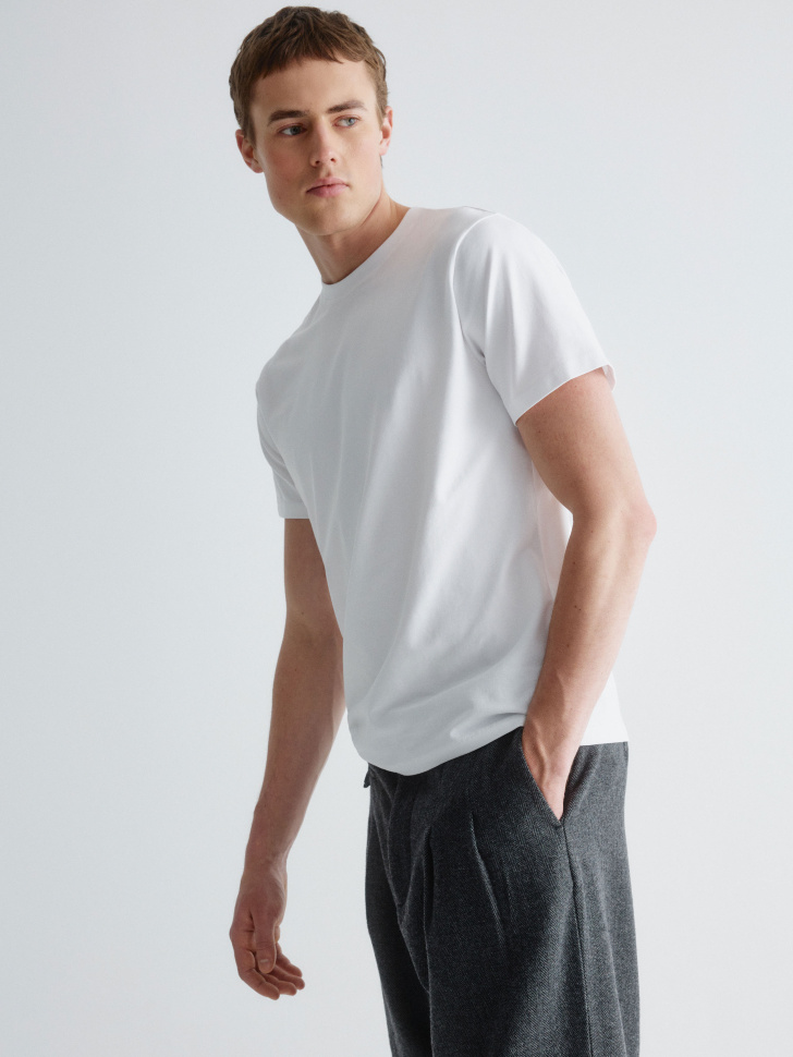 футболка adam slim fit базовая 4610517253361 с промокодом