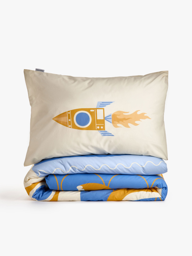 комплект детского постельного белья без простыни 1,5 спальный 140х200 см 4610517544773 фотография