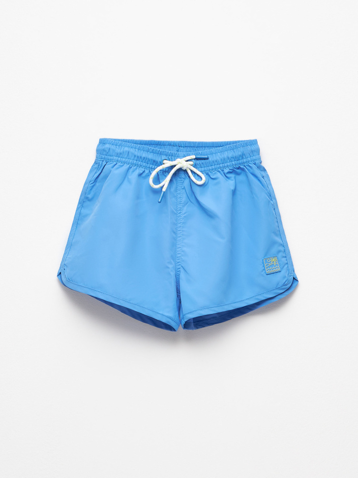 Пляжные шорты для мальчиков (голубой, 146-152 (11-12 YEARS)) sela 4680129326906 - фото 1