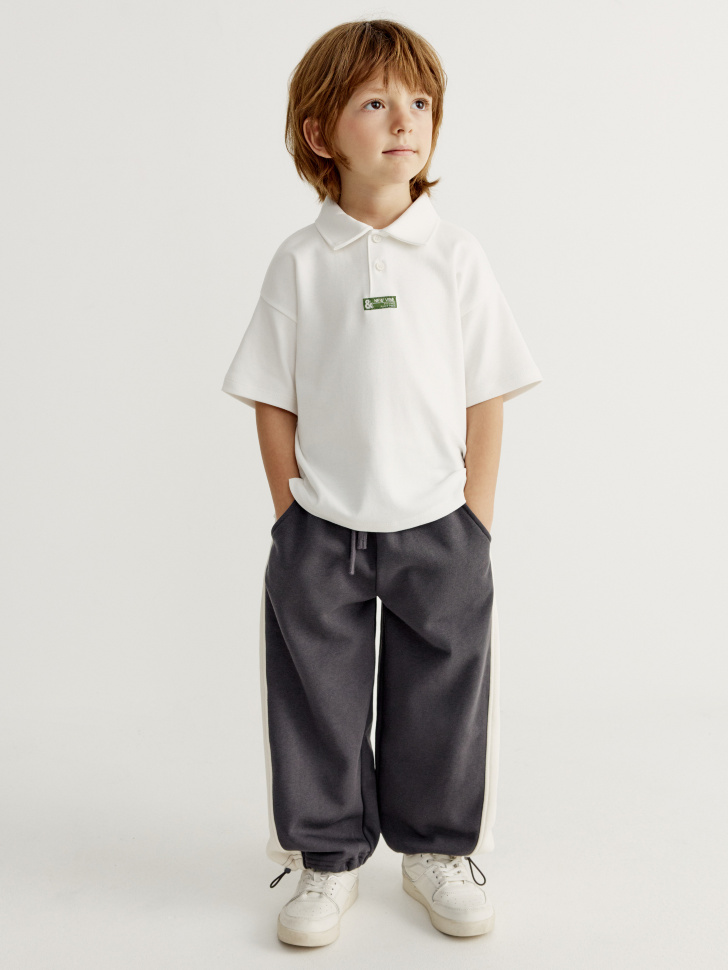 

Свободные брюки с лампасами для мальчиков, SL6803061502