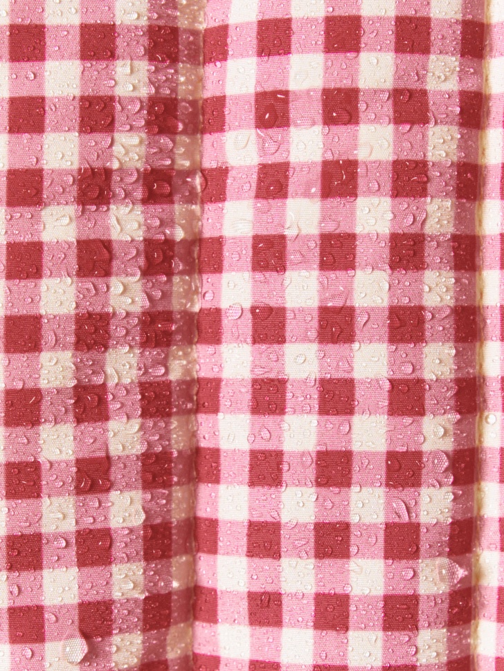 легкая стеганая куртка в стиле пэчворк для девочек из синтепона спереди