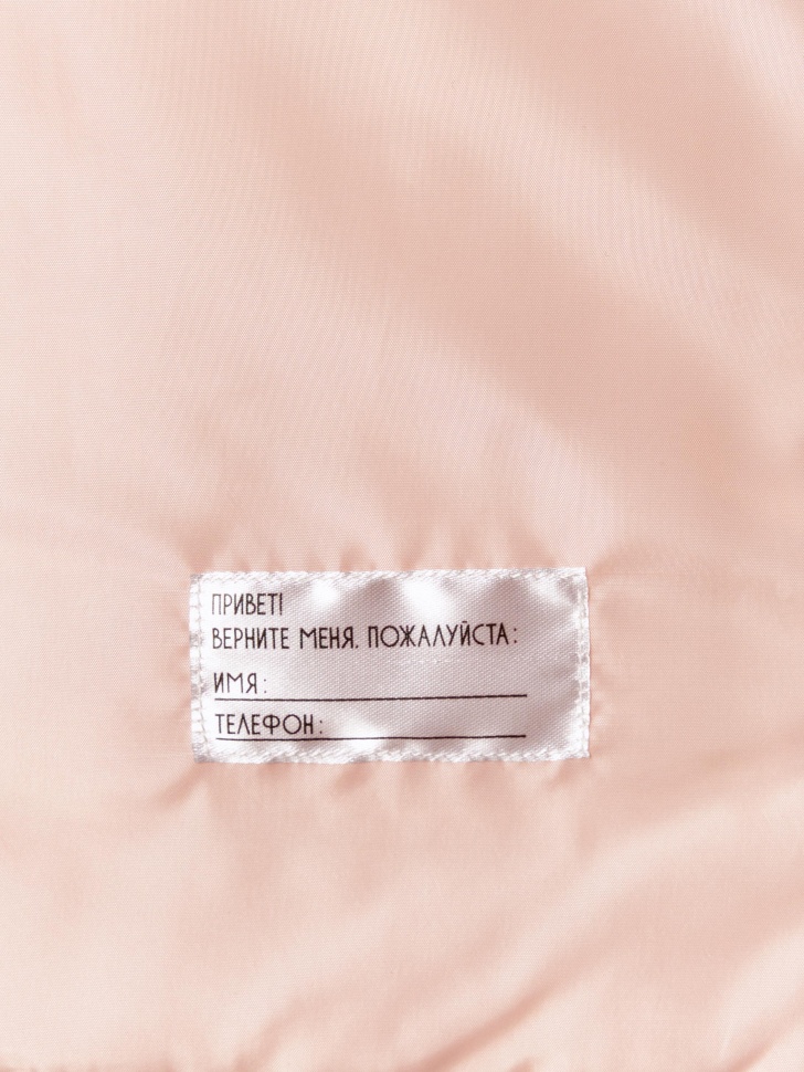 легкая стеганая куртка в стиле пэчворк для девочек для детского возраста с изнаночной стороны