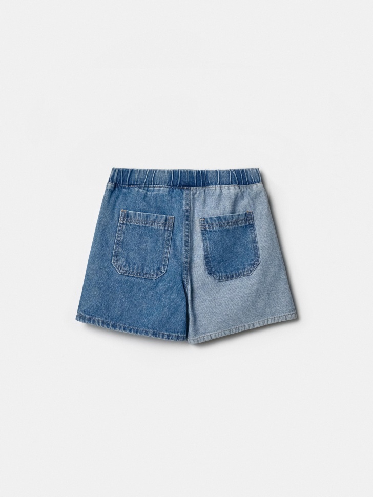 джинсовые шорты на резинке для мальчиков по цене 1699 руб вид справа