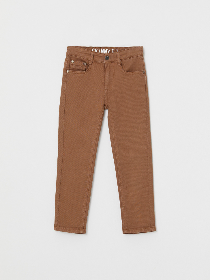 

Брюки Skinny fit для мальчиков, Коричневый