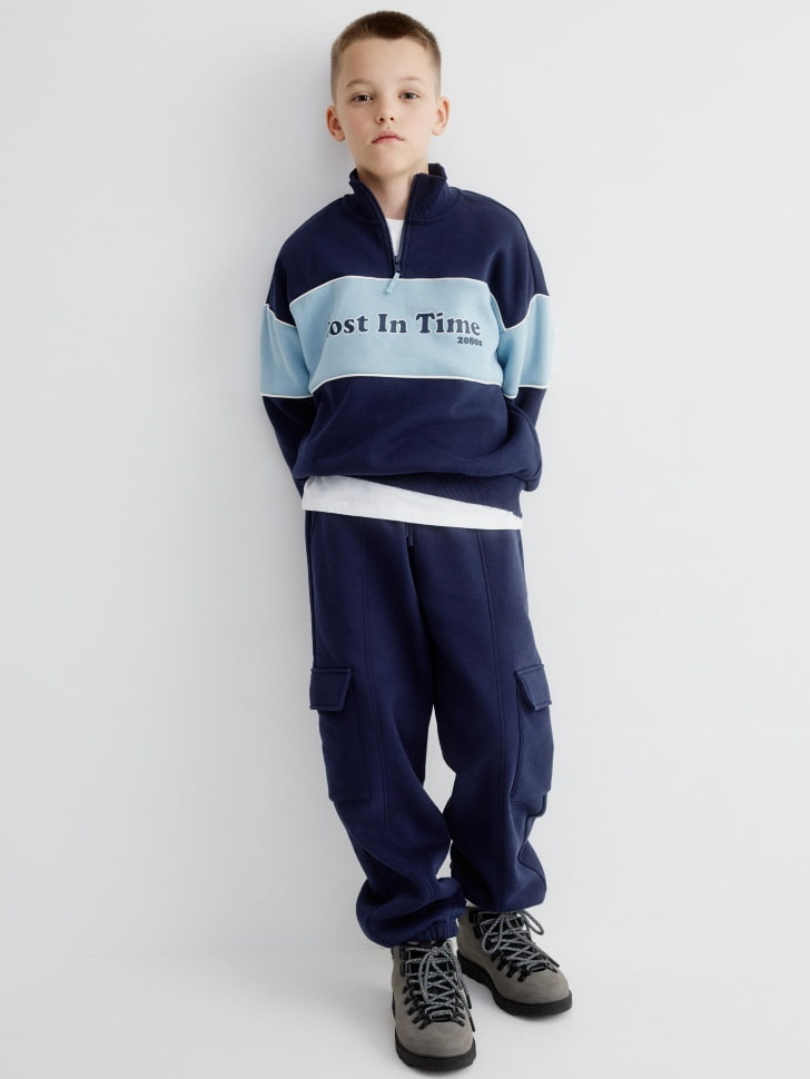 

Утепленные джоггеры карго детские, SL5810071503