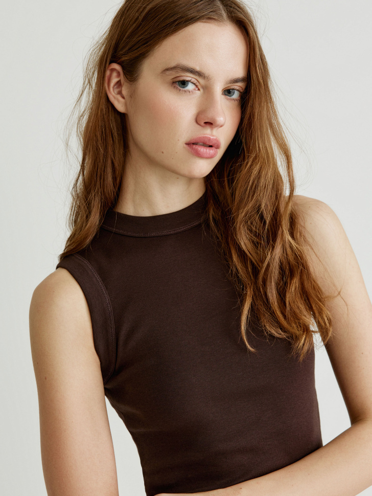 базовый топ в рубчик 4610517272041 фотография