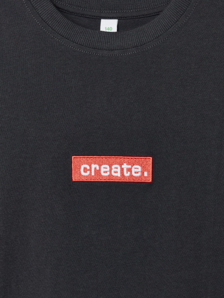 футболка оверсайз с принтом для девочек 4680798485645 в интернет магазине