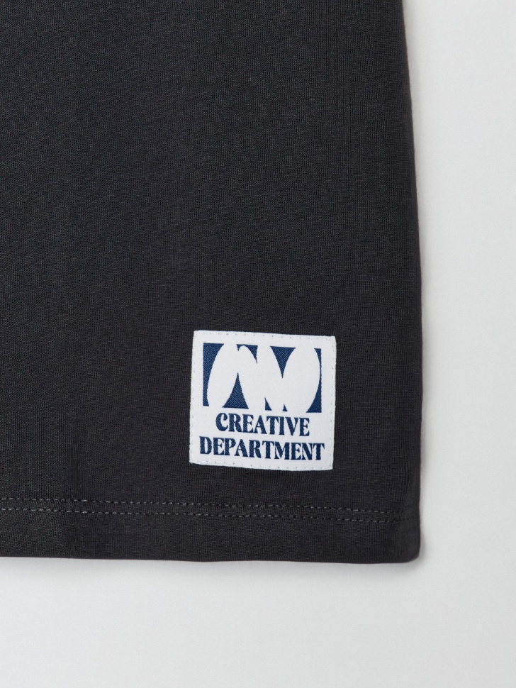 футболка оверсайз с принтом для девочек 4680798485645 с промокодом