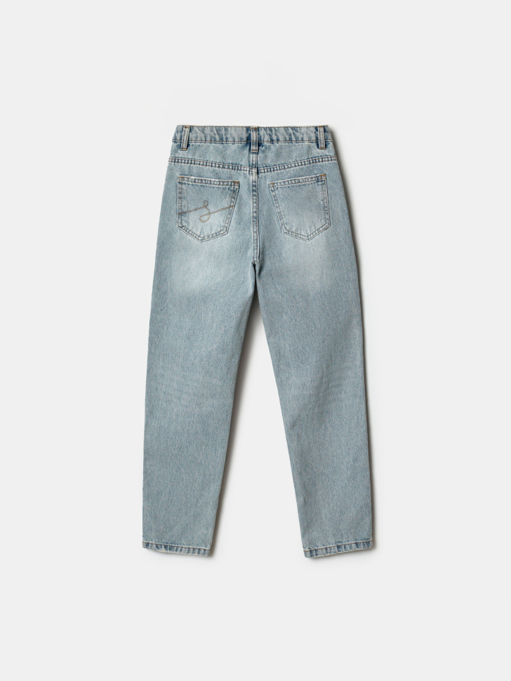 джинсы мом для девочек от бренда sela вид слева