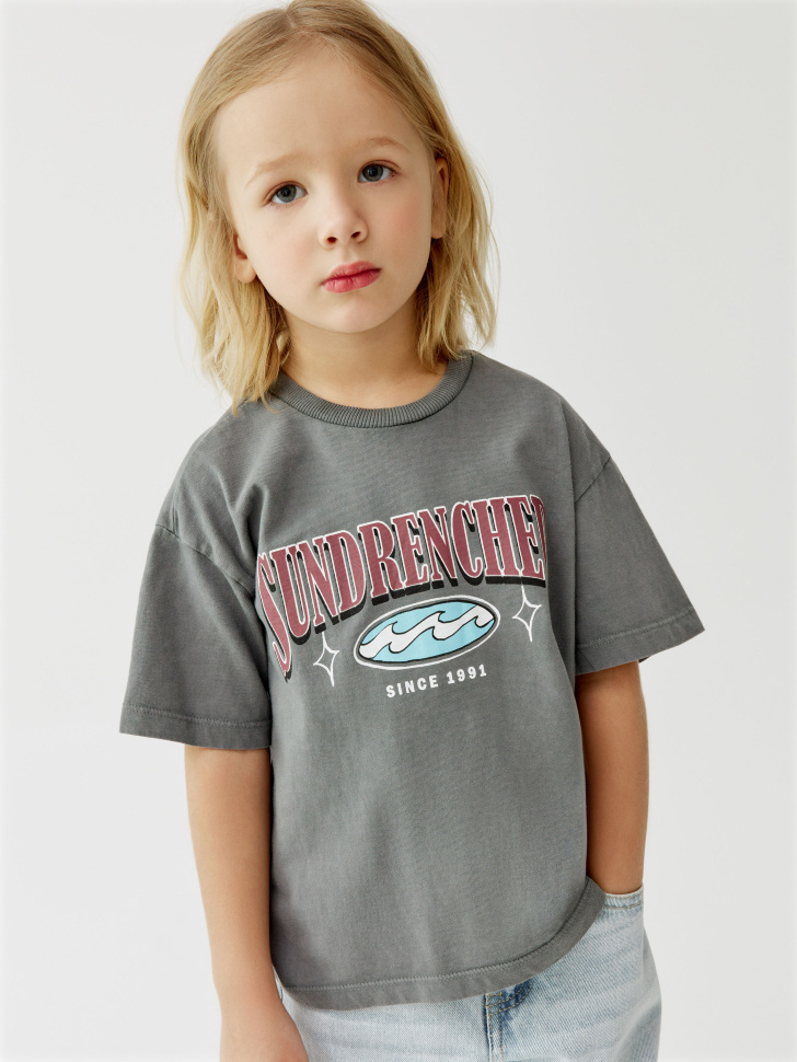 футболка оверсайз с принтом для мальчиков 4680704825237 фотография