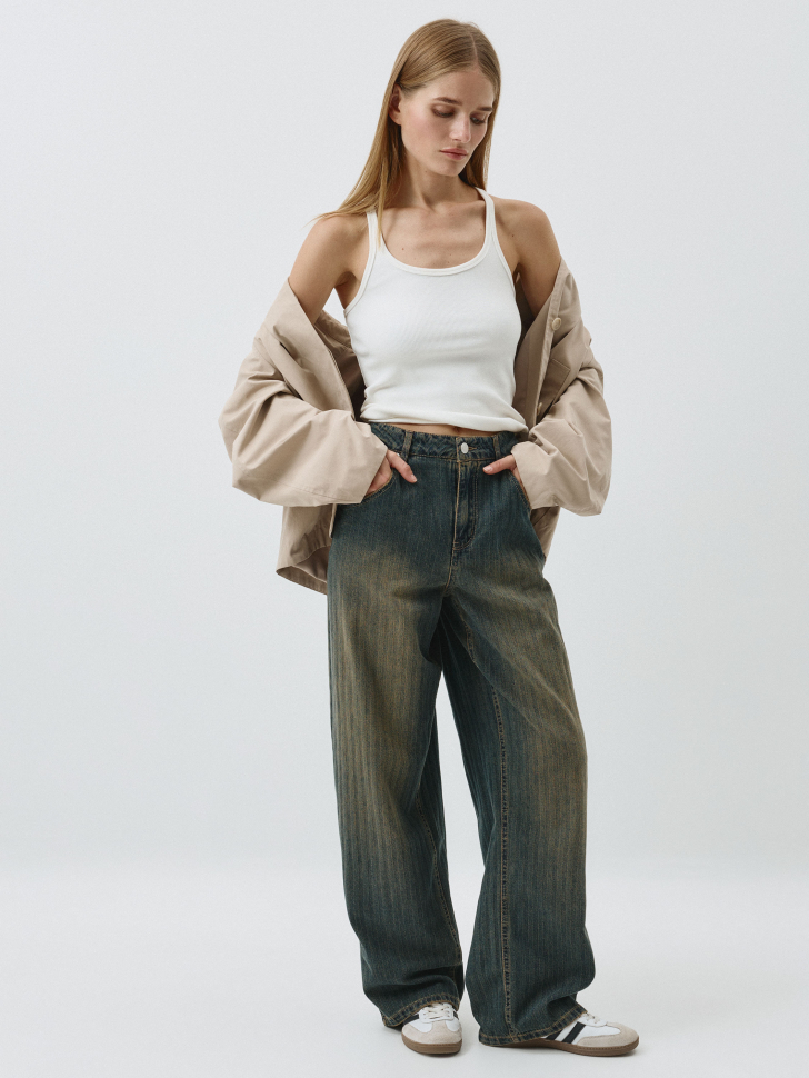 Винтажные джинсы Baggy Fit