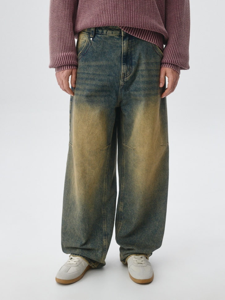Джинсы BAGGY FIT из коллекции SELA ARCHIVE. Фото №2