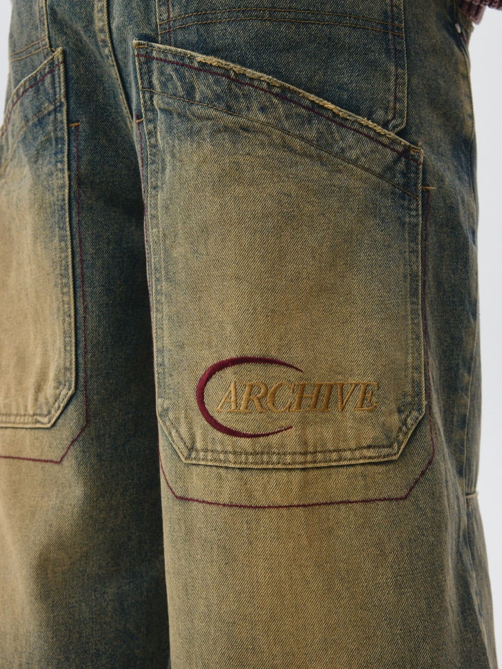 Джинсы BAGGY FIT из коллекции SELA ARCHIVE. Фото №4