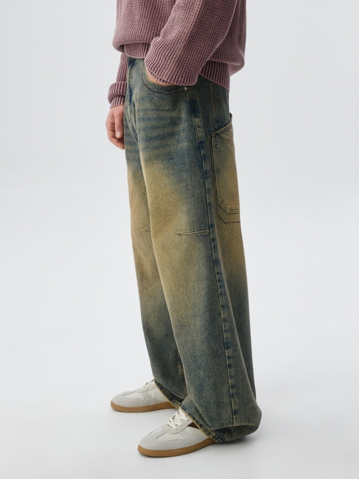 Джинсы BAGGY FIT из коллекции SELA ARCHIVE. Фото №5