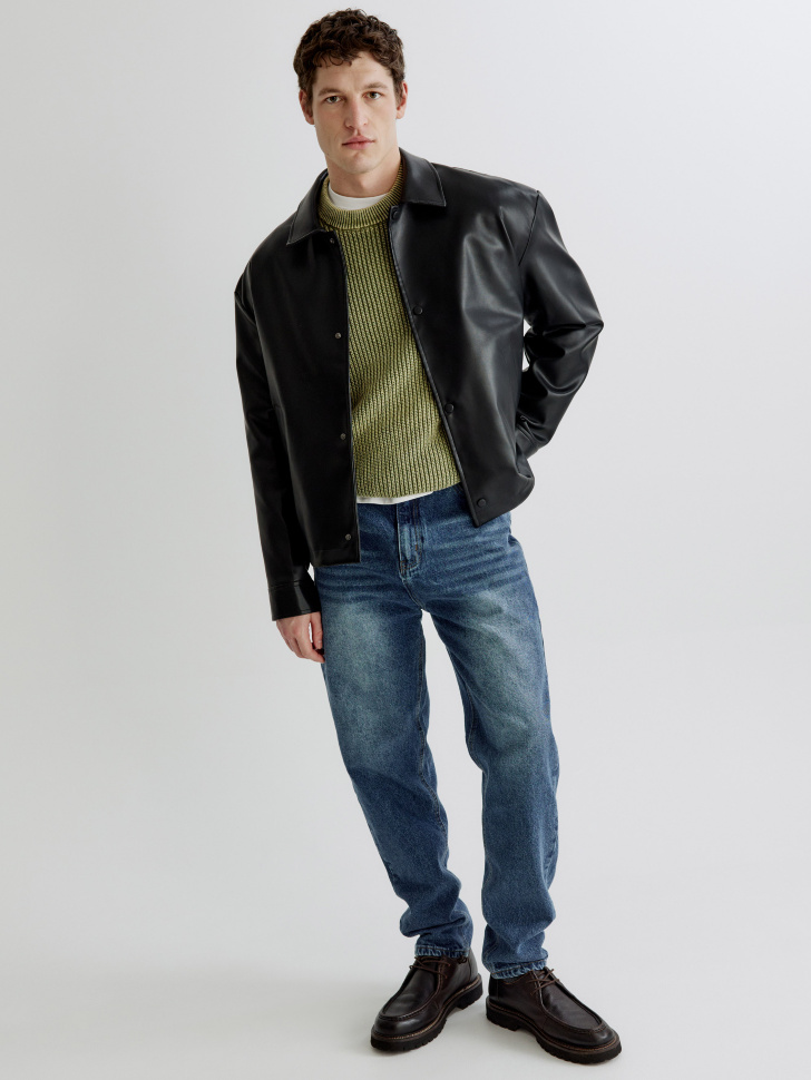 Джинсы SELA расслабленного кроя, синий, арт. 42886