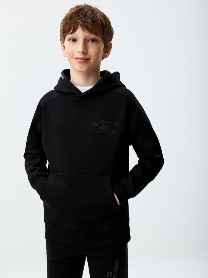 

Худи оверсайз с вышивкой для мальчиков