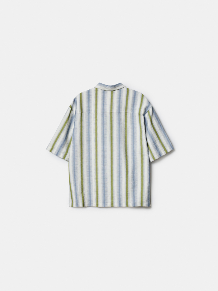 верхняя сорочка для мальчиков от бренда sela вид слева