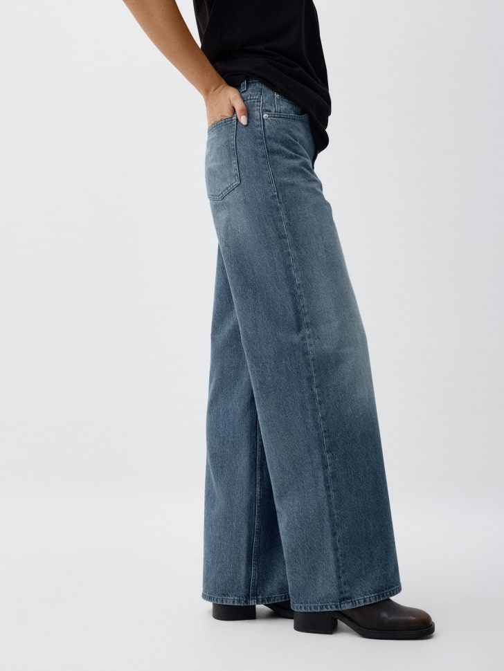 джинсы wide leg 4680798725864 купить с доставкой