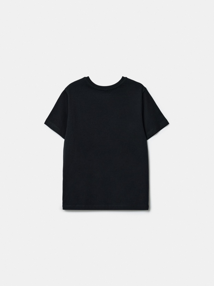 базовая футболка детская от бренда sela вид слева