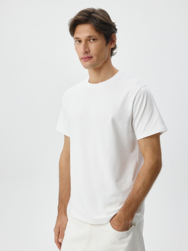 Футболка ADAM SLIM FIT базовая. Фото №3