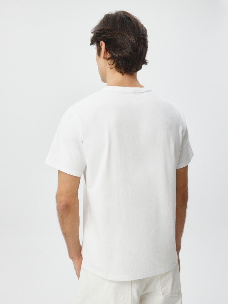 Футболка ADAM SLIM FIT базовая. Фото №4