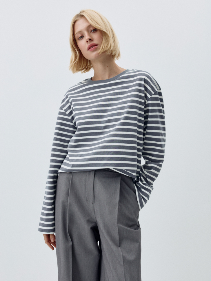 

Лонгслив ANNA OVERSIZE FIT