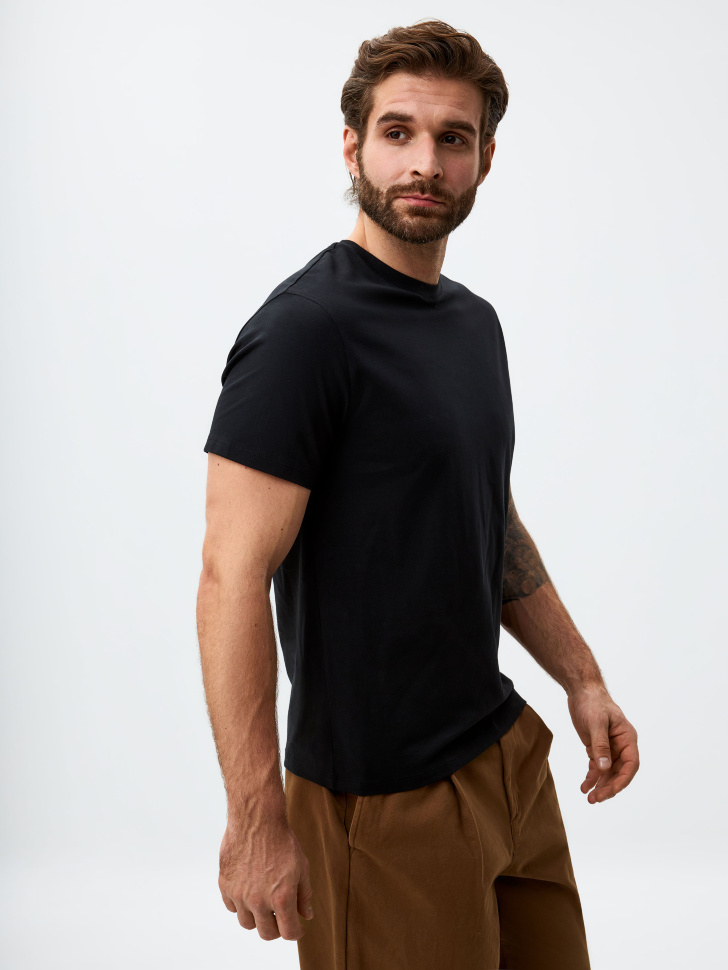 Футболка ADAM SLIM FIT базовая. Фото №3