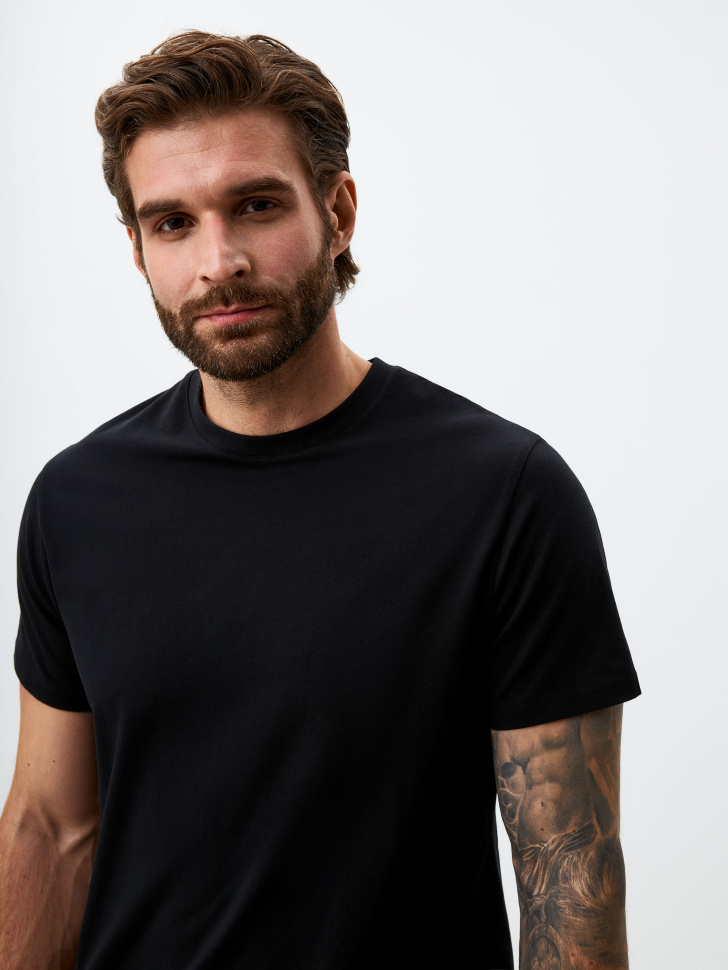 Футболка ADAM SLIM FIT базовая. Фото №4